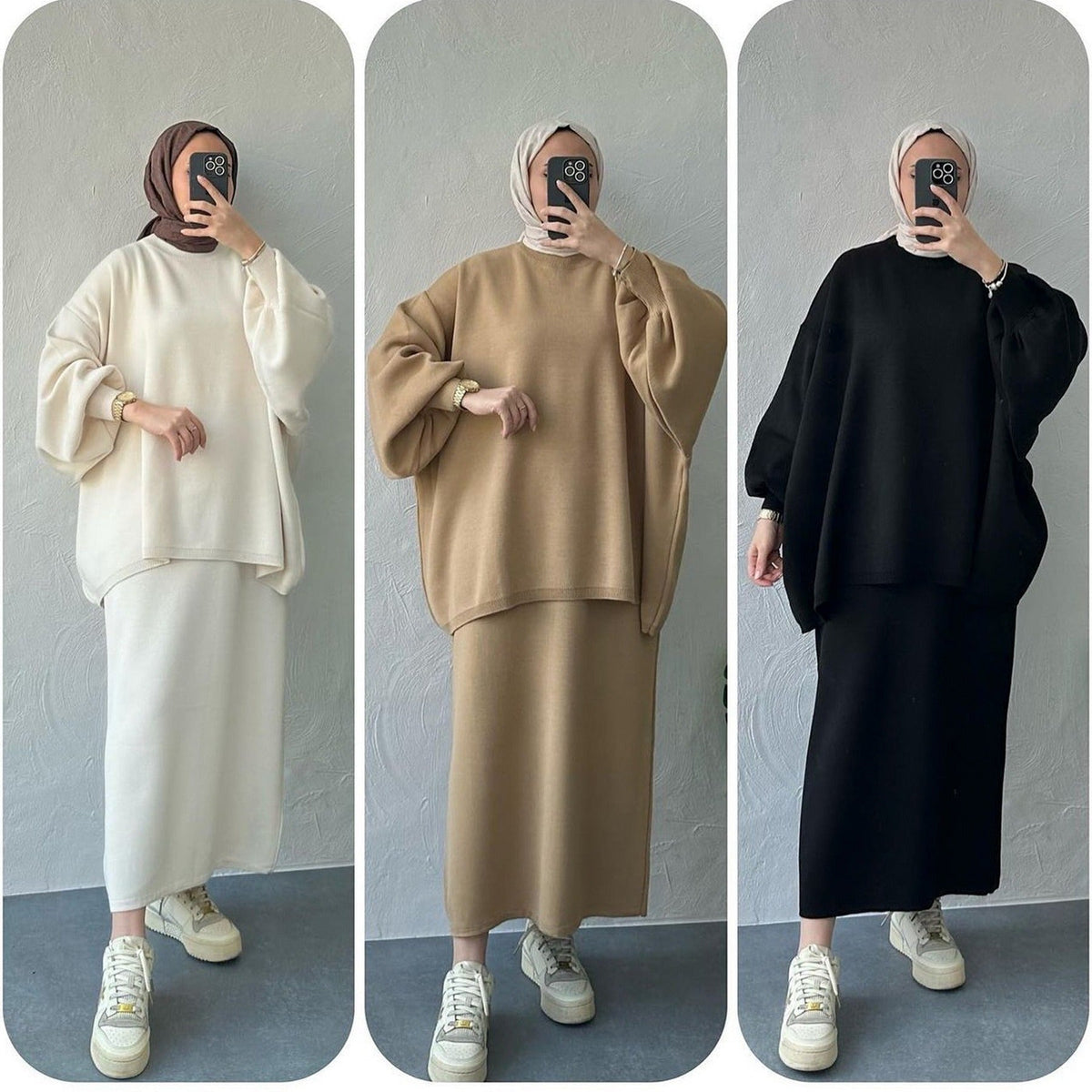 Selma Winter Knit Set – LY79