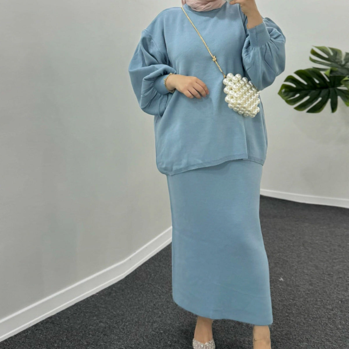 Selma Winter Knit Set – LY79