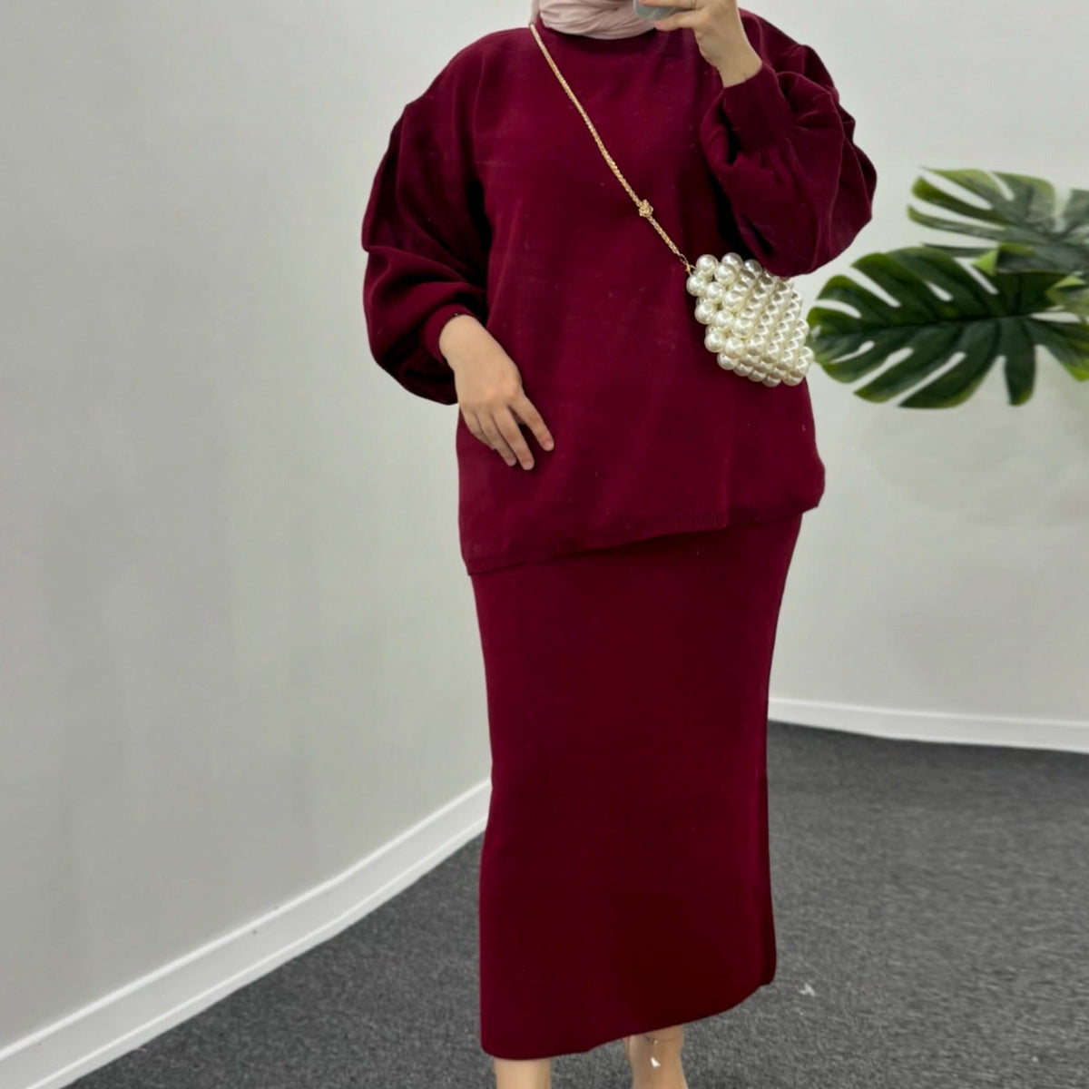 Selma Winter Knit Set – LY79